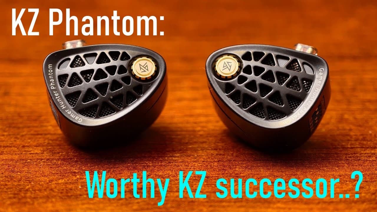 Thumbnail do vídeo KZ Phantom: are they a real upgrade over KZ Zenith for gamers?