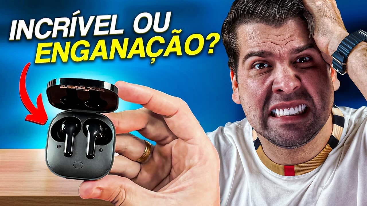 Thumbnail do vídeo QCY T13: o FONE BARATO que pode ser o MELHOR CUSTO-BENEFÍCIO de 2026!