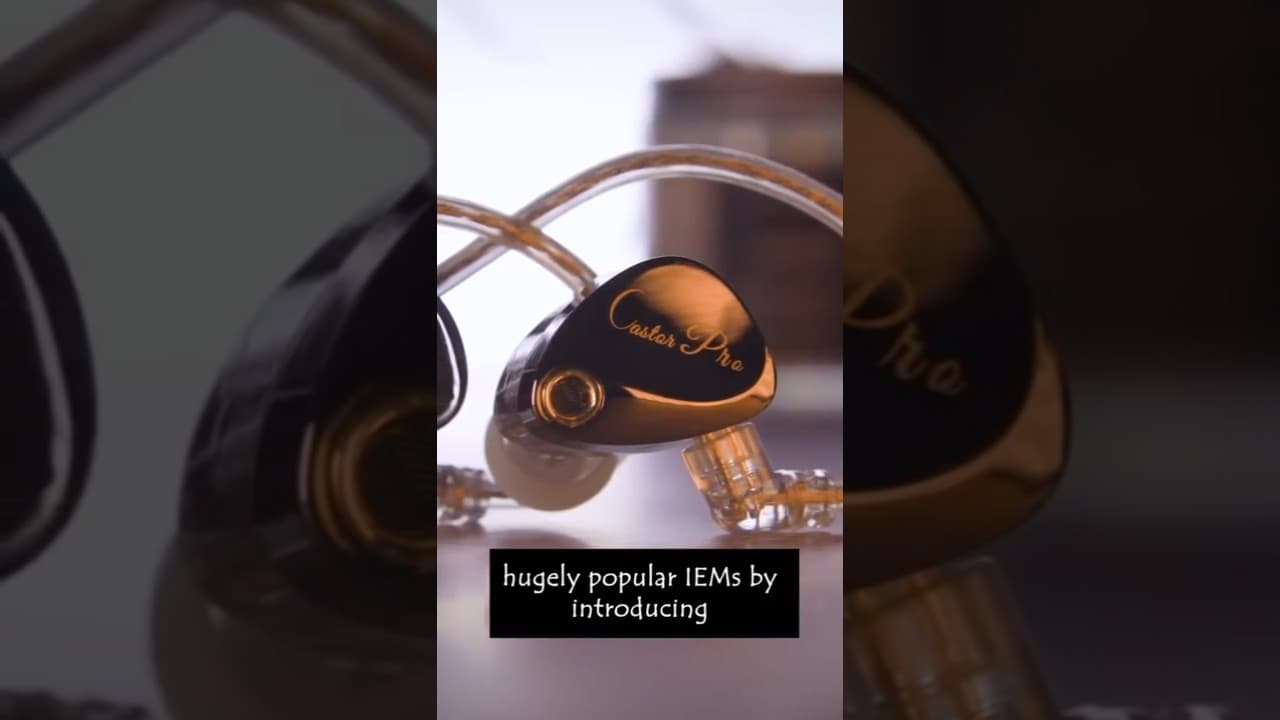 Thumbnail do vídeo KZ Castor vs Castor Pro - Which one is RIGHT FOR YOU? #audiophile #iem #shorts #viralshorts
