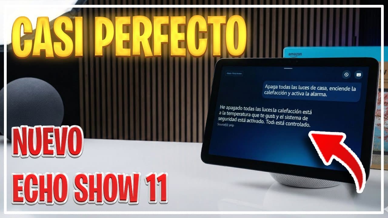 Thumbnail do vídeo 🔴Amazon Echo Show 11: El Mejor... pero NO lo compres (todavía)
