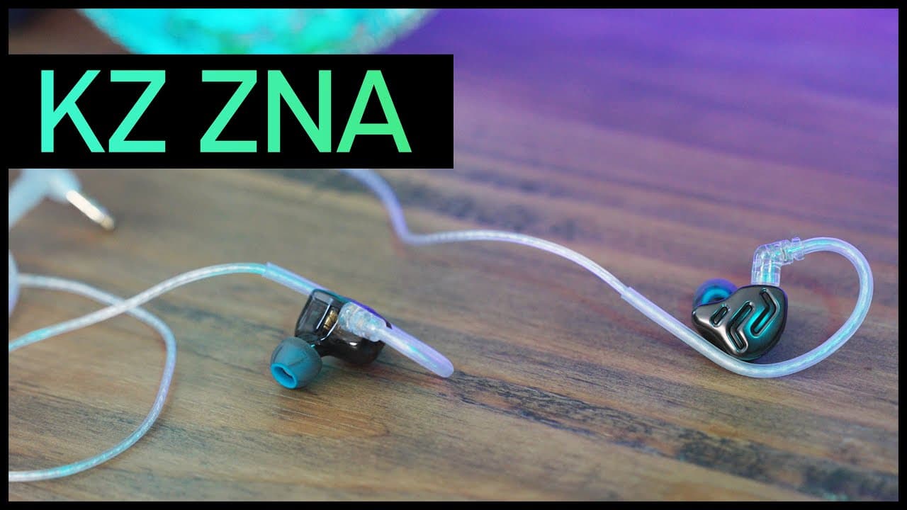 Thumbnail do vídeo KZ ZNA IEM Review - A Budget Challenger?
