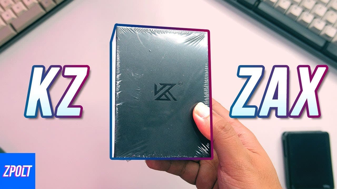 Thumbnail do vídeo 16 Driver Hybrid KZ for $60 - KZ ZAX Unboxing & First Impressions