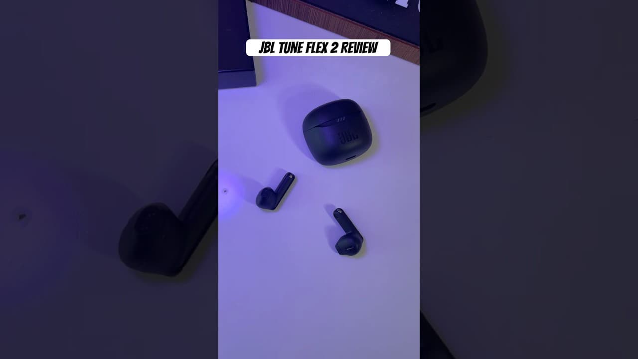 Thumbnail do vídeo JBL Tune Flex 2 é bom? Análise em 1 minuto ⏰