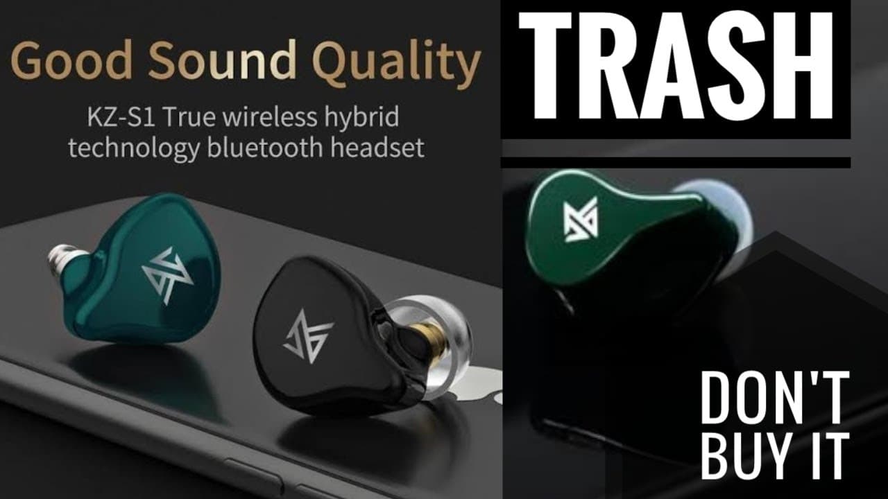 Thumbnail do vídeo Why KZ Z1 TWS is the Worst Wireless Earbuds of 2020 | DON'T BUY IT
