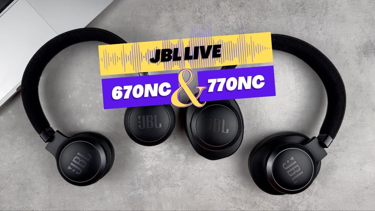 Thumbnail do vídeo JBL Live 670NC & 770NC 🎧 Recenze bezdratovych Bluetooth sluchátek