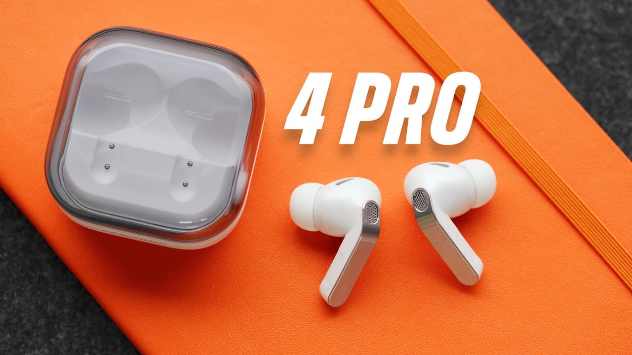 Thumbnail do vídeo Samsung Galaxy Buds 4 Pro Review: Better than AirPods!