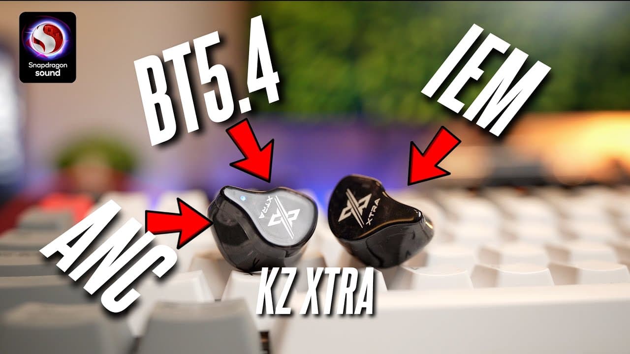 Thumbnail do vídeo Fantastic ANC IEM! KZ XTRA Review!