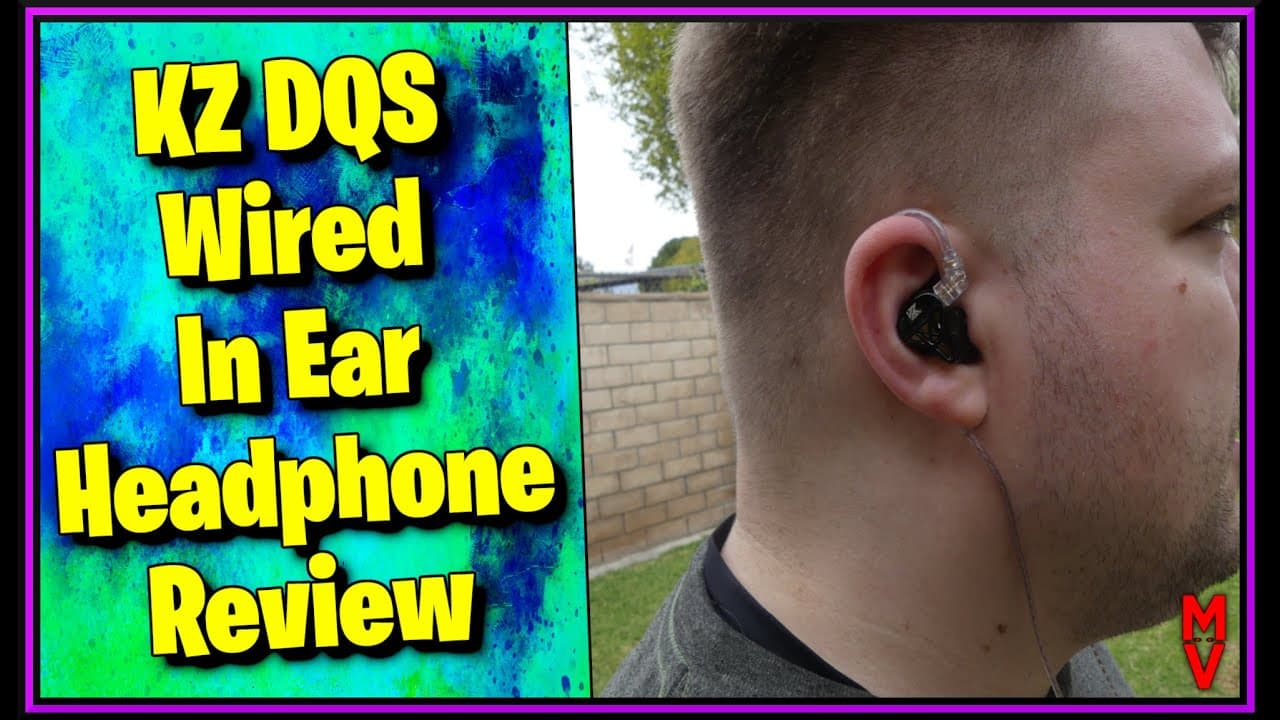 Thumbnail do vídeo KZ DQS Wired In Ear Headphone Review || MumblesVideos Product Review