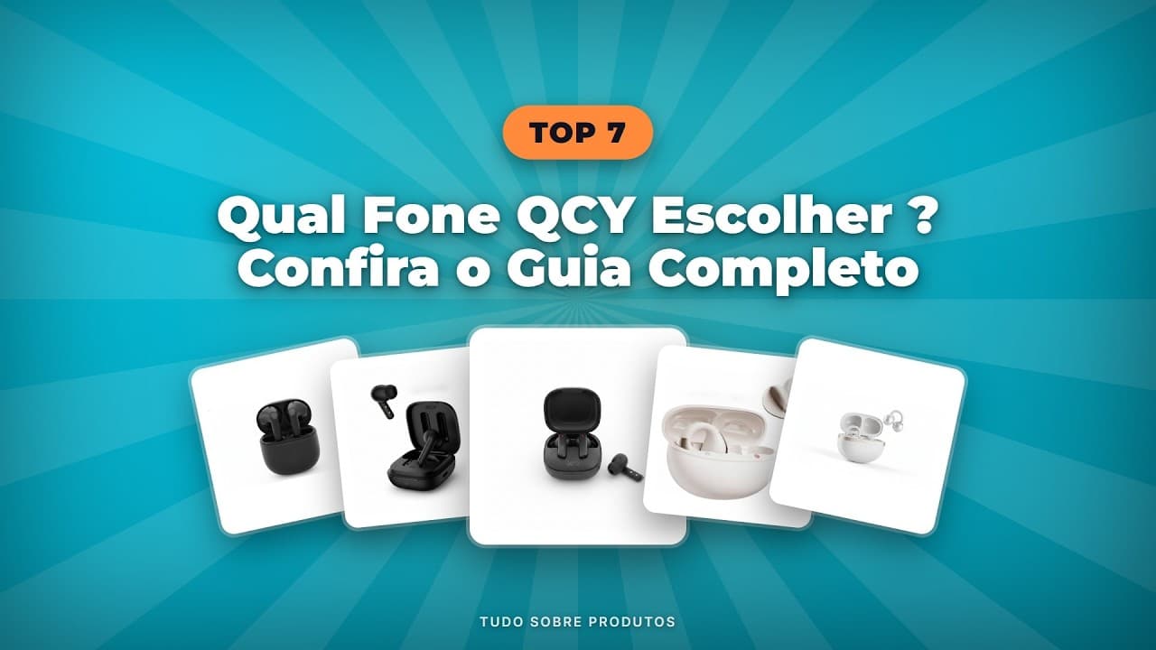 Capa do vídeo oficial: QCY 2026: Qual Fone COMPRAR? Guia Definitivo e Ranking!