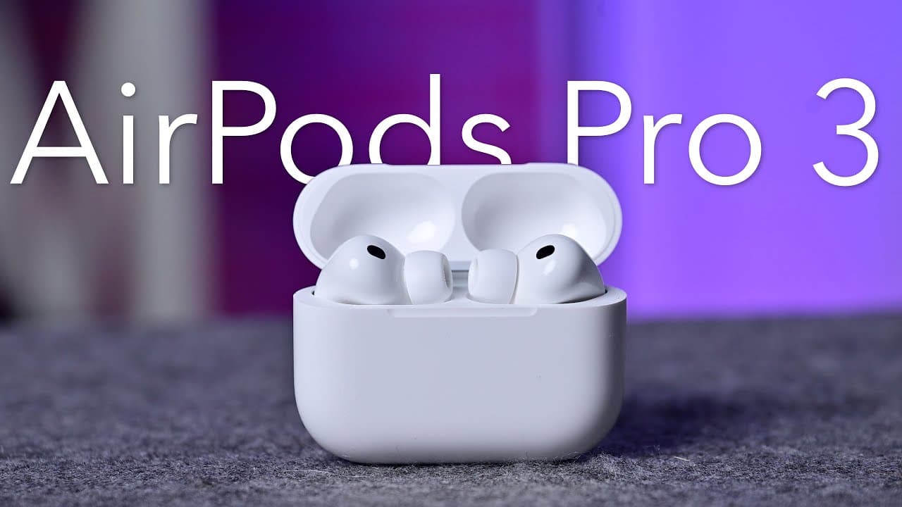 Thumbnail do vídeo AirPods Pro 3 Review – Should You UPGRADE!?