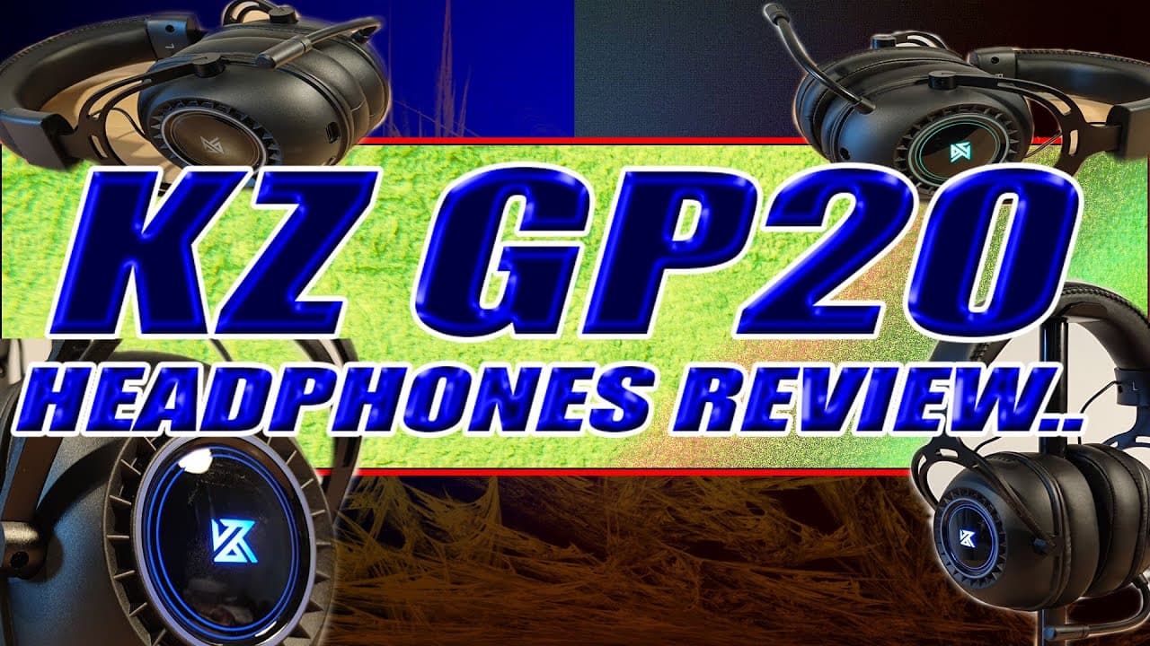 Thumbnail do vídeo KZ GP20 Review - Decent Gaming Headset From KZ