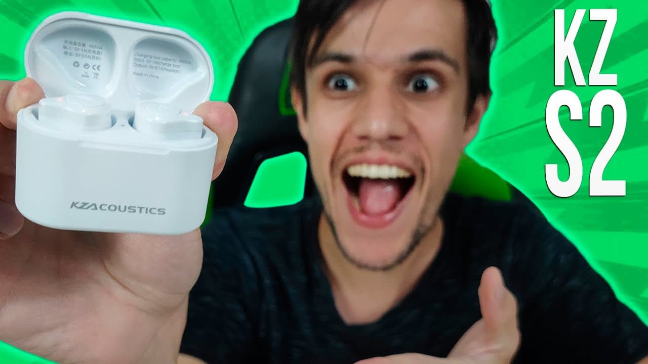 Thumbnail do vídeo KZ S2 REVIEW COMPLETO!! Fone MUITO BOM, VALE A PENA Comprar?