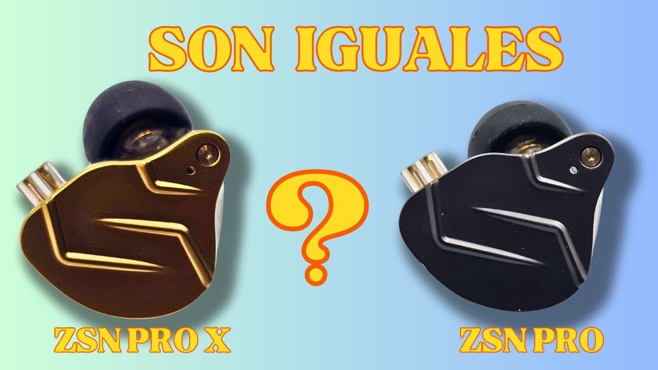 Thumbnail do vídeo El enfrentamiento definitivo: Audifonos Kz Zsn Pro X vs Audifonos Kz Zsn Pro