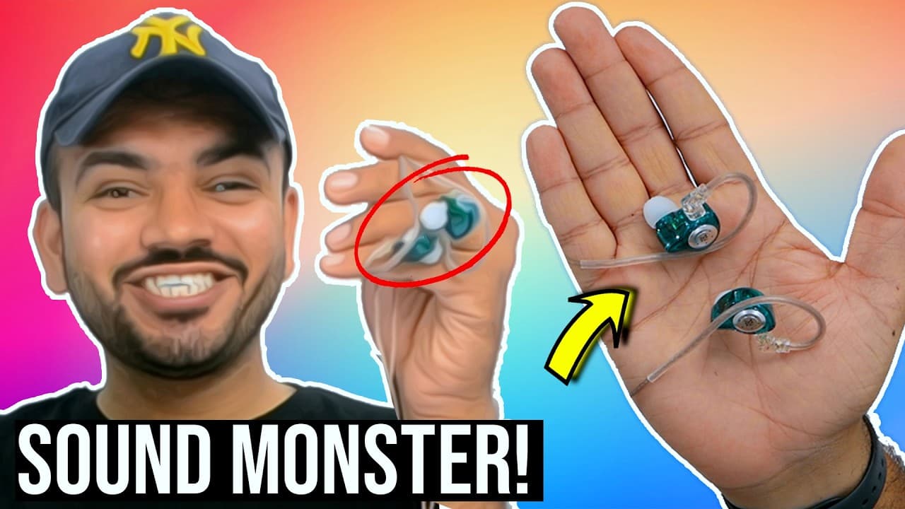 Thumbnail do vídeo KZ EDX Pro Review, Sound & Mic Test | Budget IEM from Concept Kart