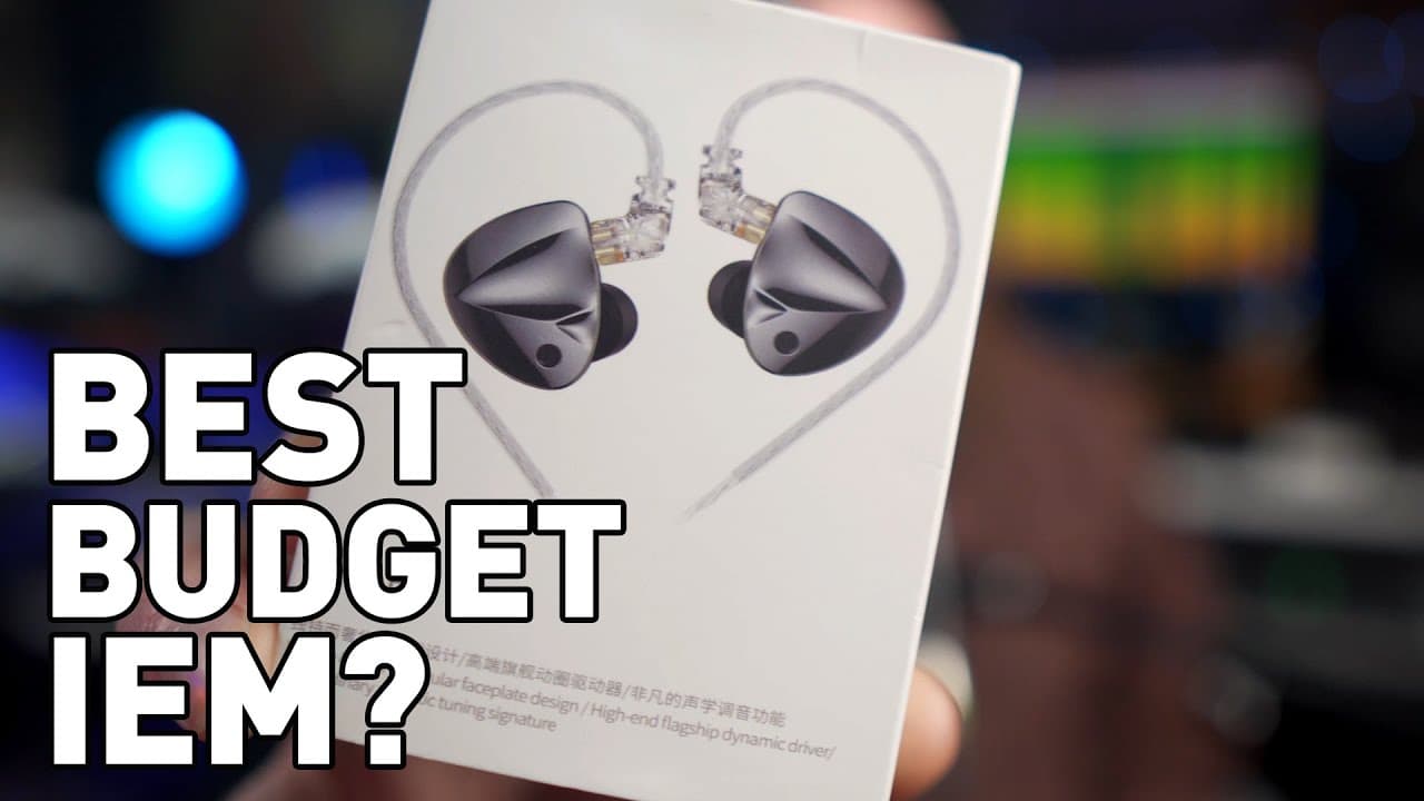 Thumbnail do vídeo Great Sounding Budget IEMs | KZ D-Fi Headphones Review