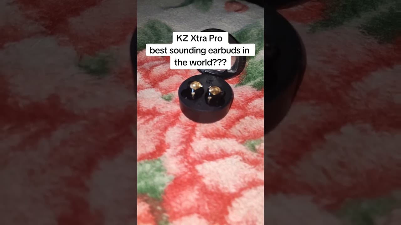 Thumbnail do vídeo KZ Xtra Pro review... The best sounding earbuds in the world at any price range?