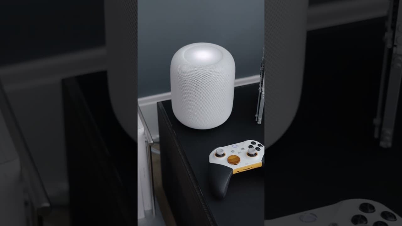 Thumbnail do vídeo Apple HomePod 2 UNBOXING and Setup (WHITE)