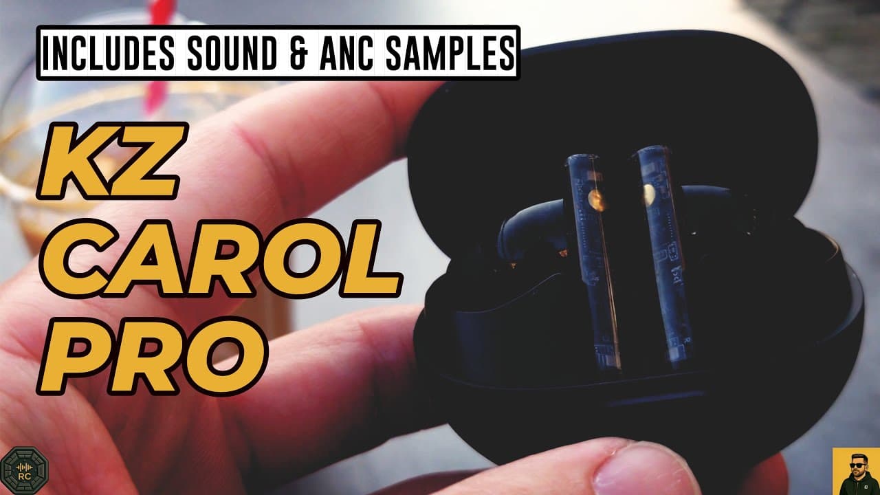 Thumbnail do vídeo KZ Carol Pro - Solid $30 TWS, but not really an upgrade | Binaural Sound & ANC Samples + Call Tests