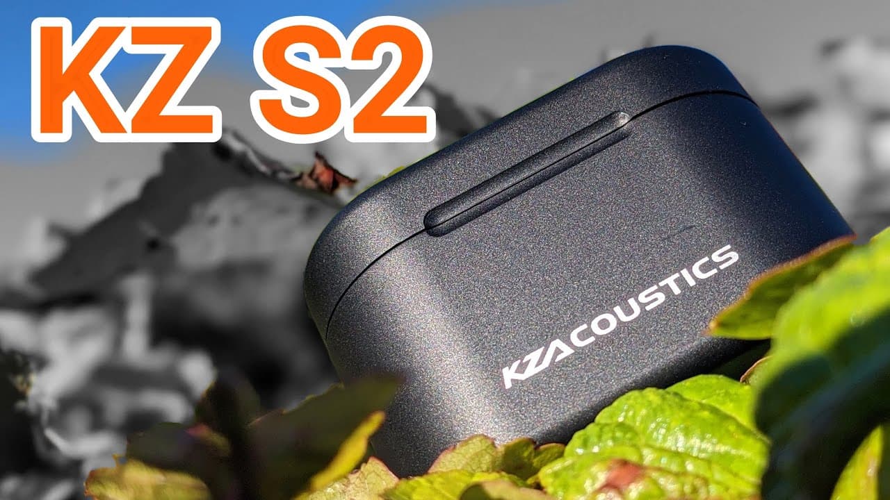 Thumbnail do vídeo KZ S2 True Wireless Earbuds Review - Fantastic (but flawed) for $39!