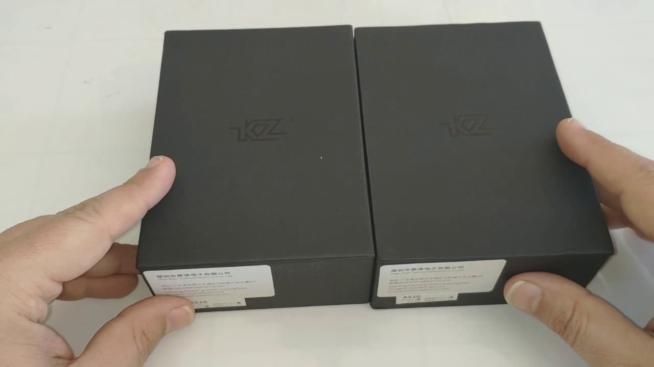 Thumbnail do vídeo Unboxing and review of the KZ AS10 earphones