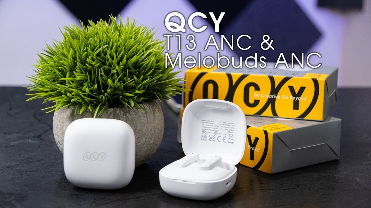 Thumbnail do vídeo Great sounding AND Comfortable?! You have my attention.- QCY T13 ANC & Melobuds ANC Review
