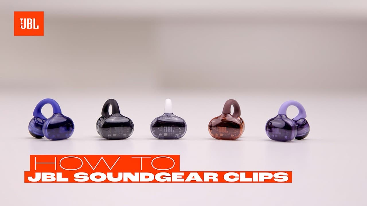 Thumbnail do vídeo JBL Soundgear Clips | Unboxing, Setup, Bluetooth Connection, How To