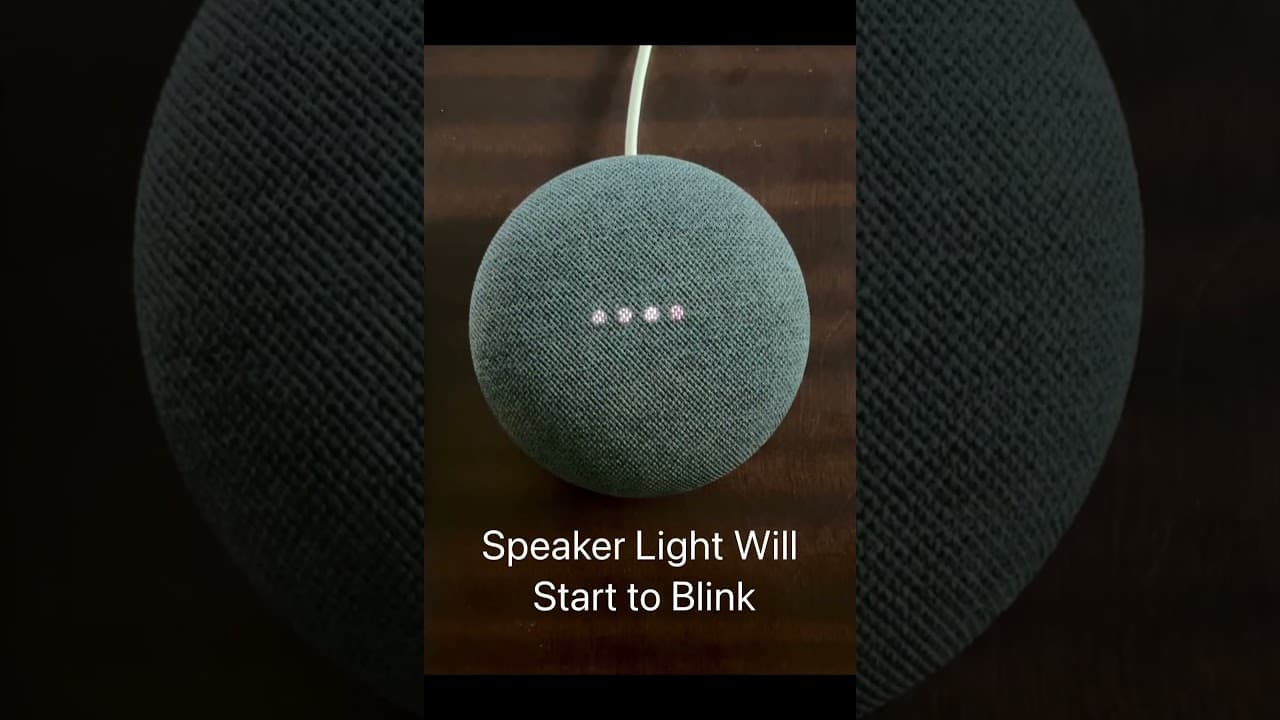 Thumbnail do vídeo Use Google Nest Speaker as Bluetooth Speaker | Without Home App | Easy Method #googlenestmini