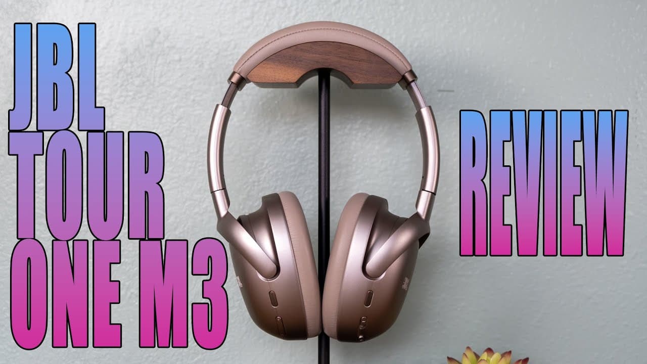 Thumbnail do vídeo JBL Tour One M3 Headphones Review: Seriously Good!