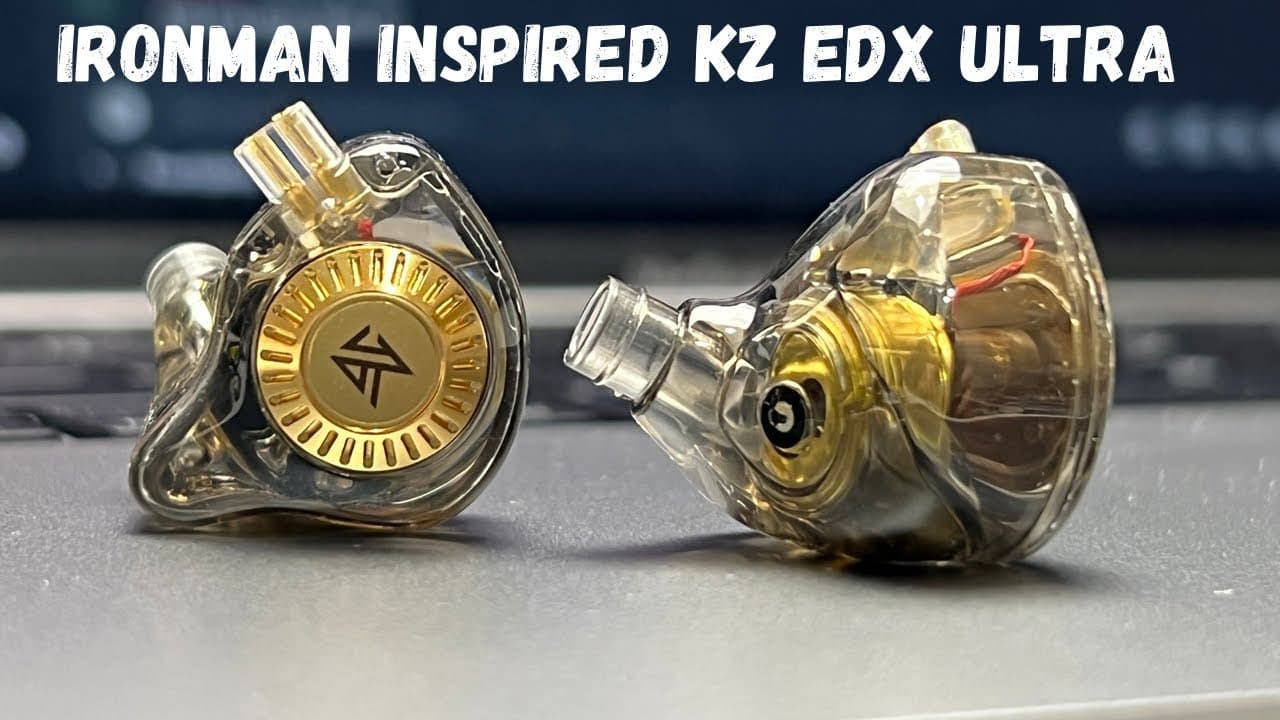 Thumbnail do vídeo IRONMAN Inspired KZ EDX Ultra | Review