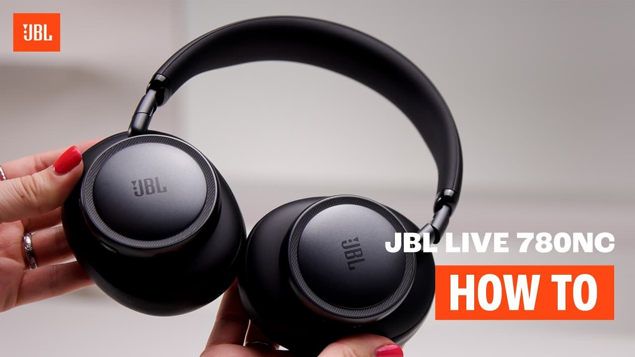 Thumbnail do vídeo JBL Live 780NC | How to Set Up and Use Your Headphones