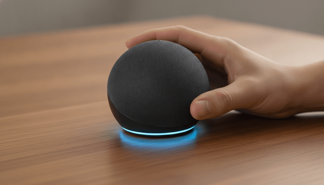 Amazon Echo Dot - Na Mão