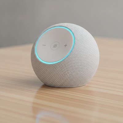 Amazon Echo Dot Max: side