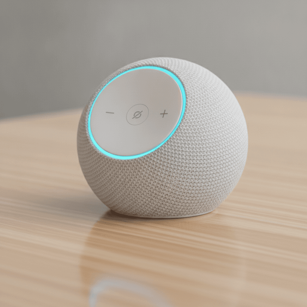 Amazon Echo Dot Max - Vista Lateral