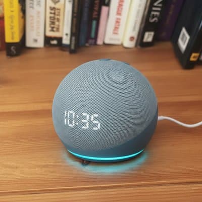Amazon Echo Dot: side