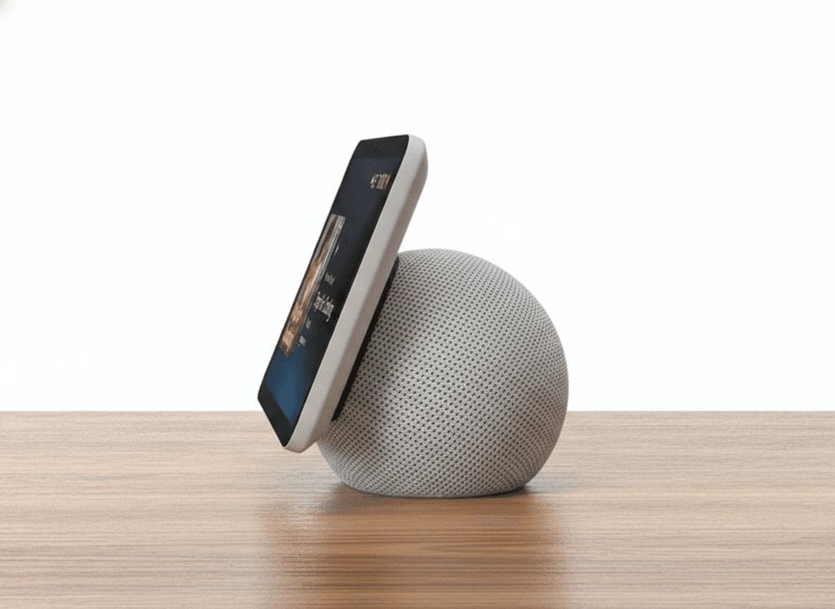 Amazon Echo Show 8: side