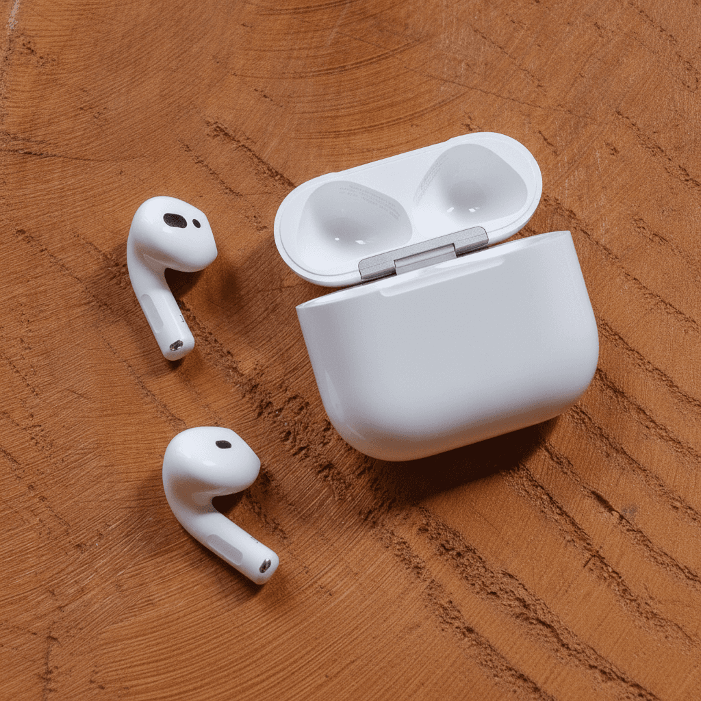 Apple AirPods 4 - Vista Lateral