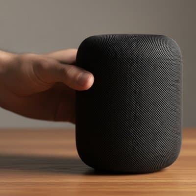 Apple HomePod: in_hand