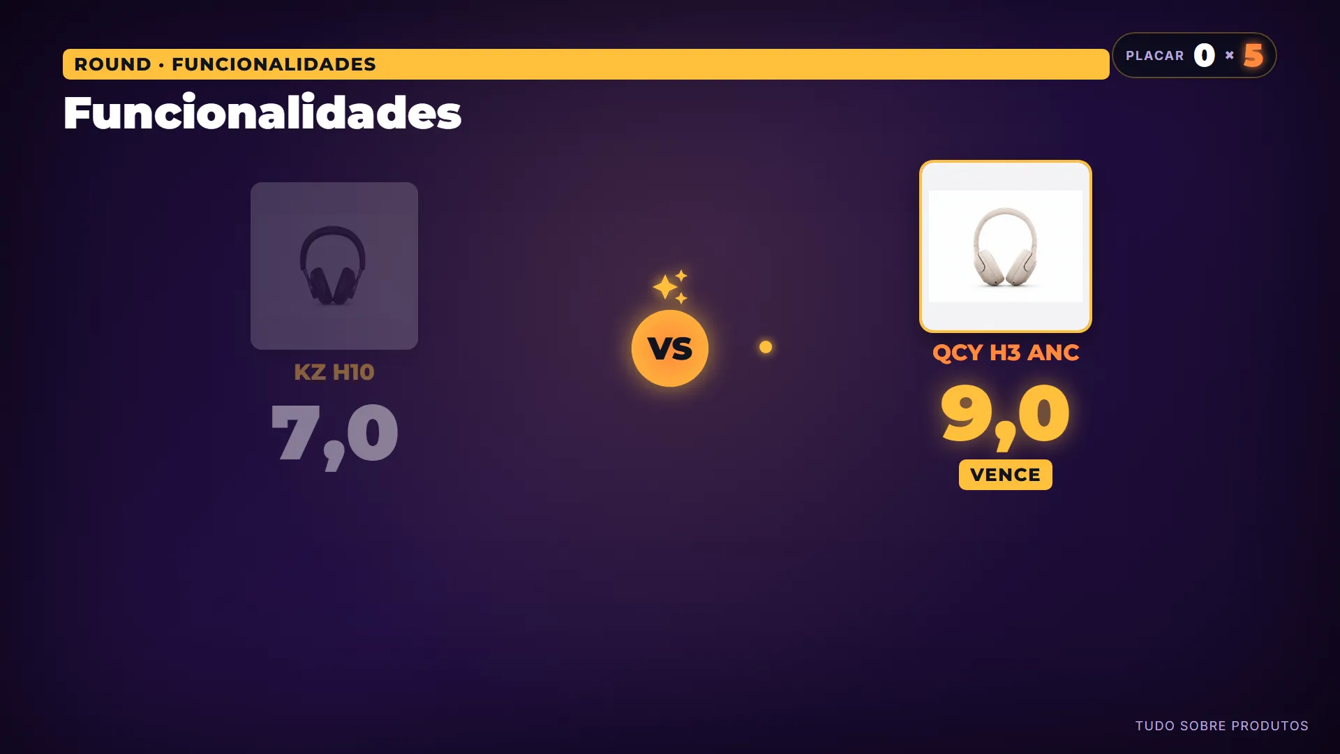 Funcionalidades: O QCY H3 ANC oferece um pacote tecnológico muito mais completo e moderno.