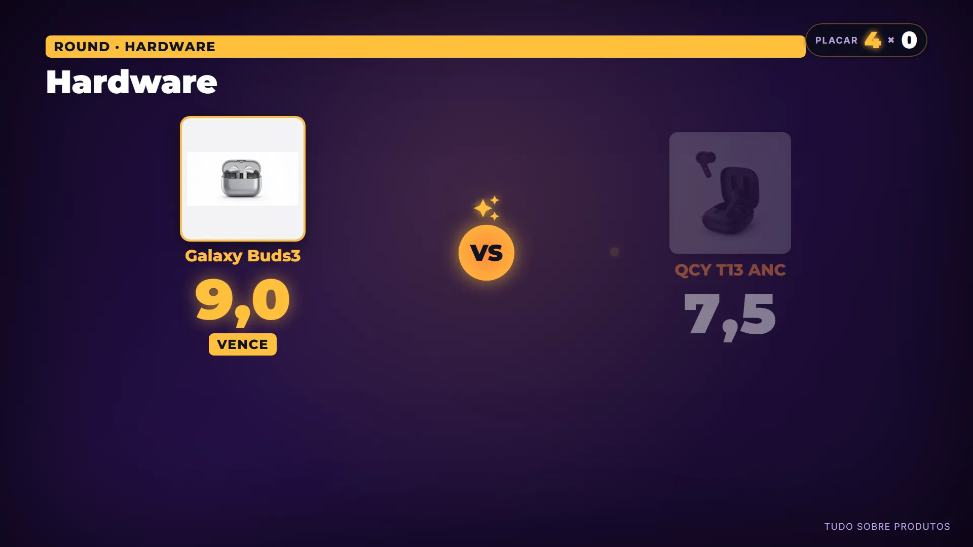 Hardware: O Galaxy Buds3 leva a melhor no quesito hardware, com um driver maior e um conjunto de sensores mais robusto que permit…