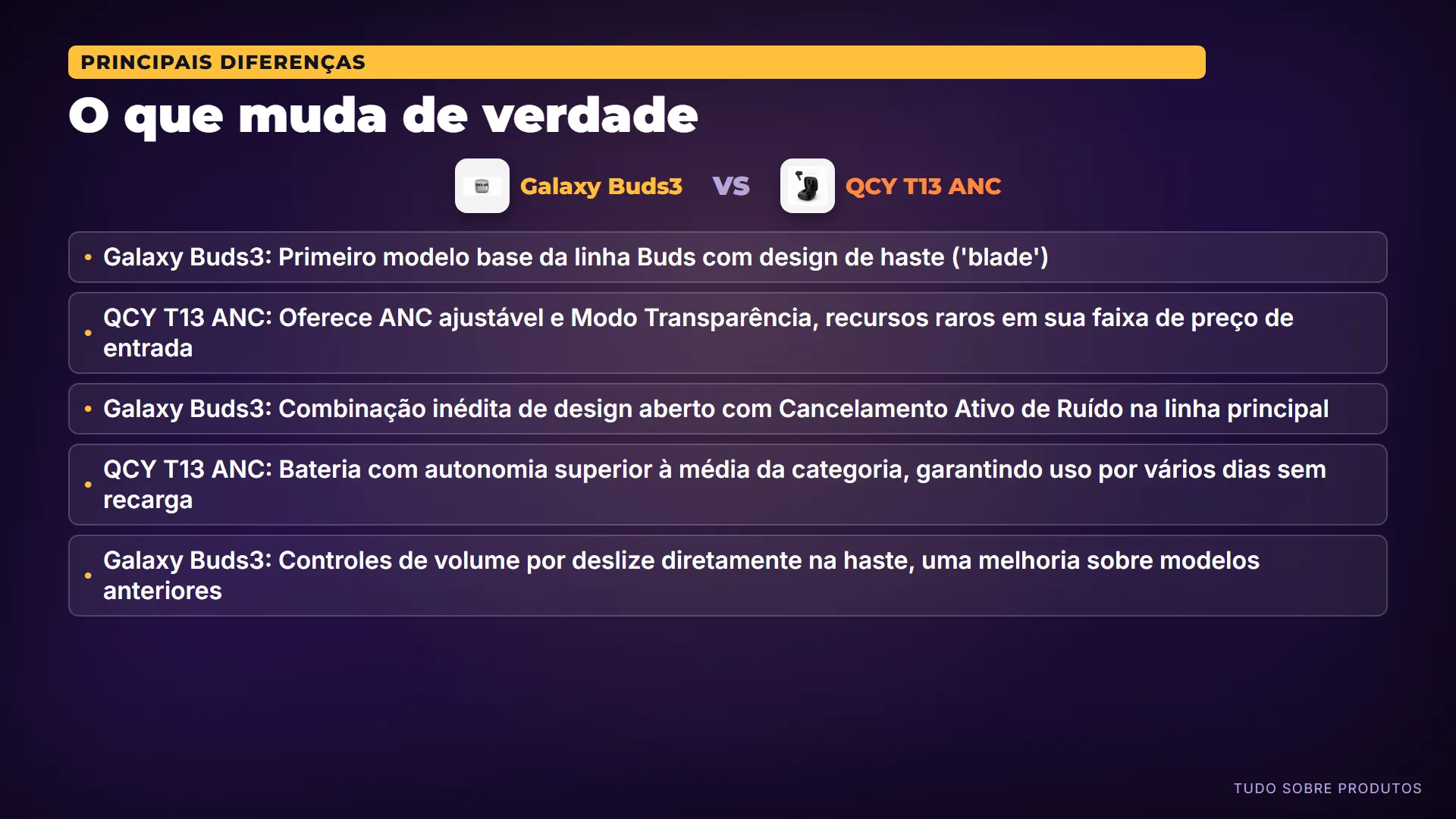O que muda de verdade: As diferenças que realmente importam.