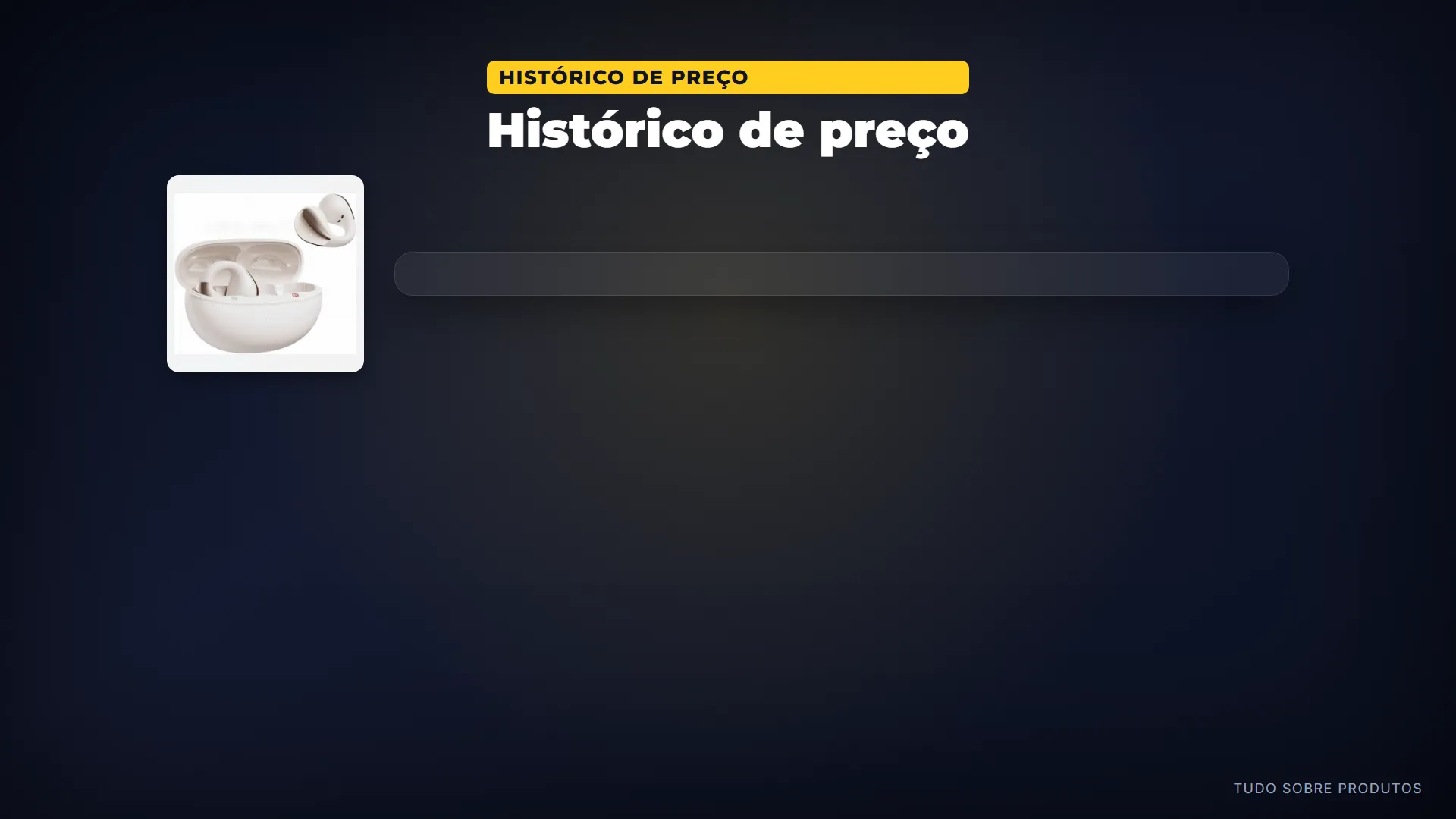 Histórico de preço: Lançado a 97 reais, o QCY Crossky C30 tem histórico de preço estável.