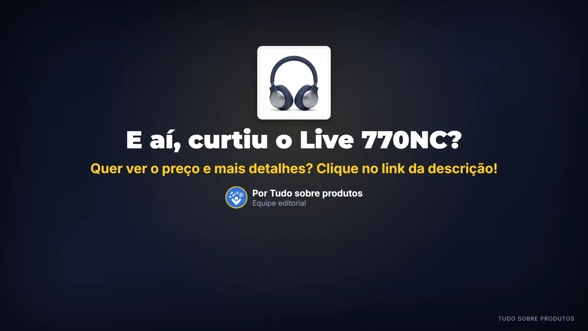 E aí, curtiu o Live 770NC?: Deixe seu like, inscreva-se e confira a ficha técnica completa no nosso site.