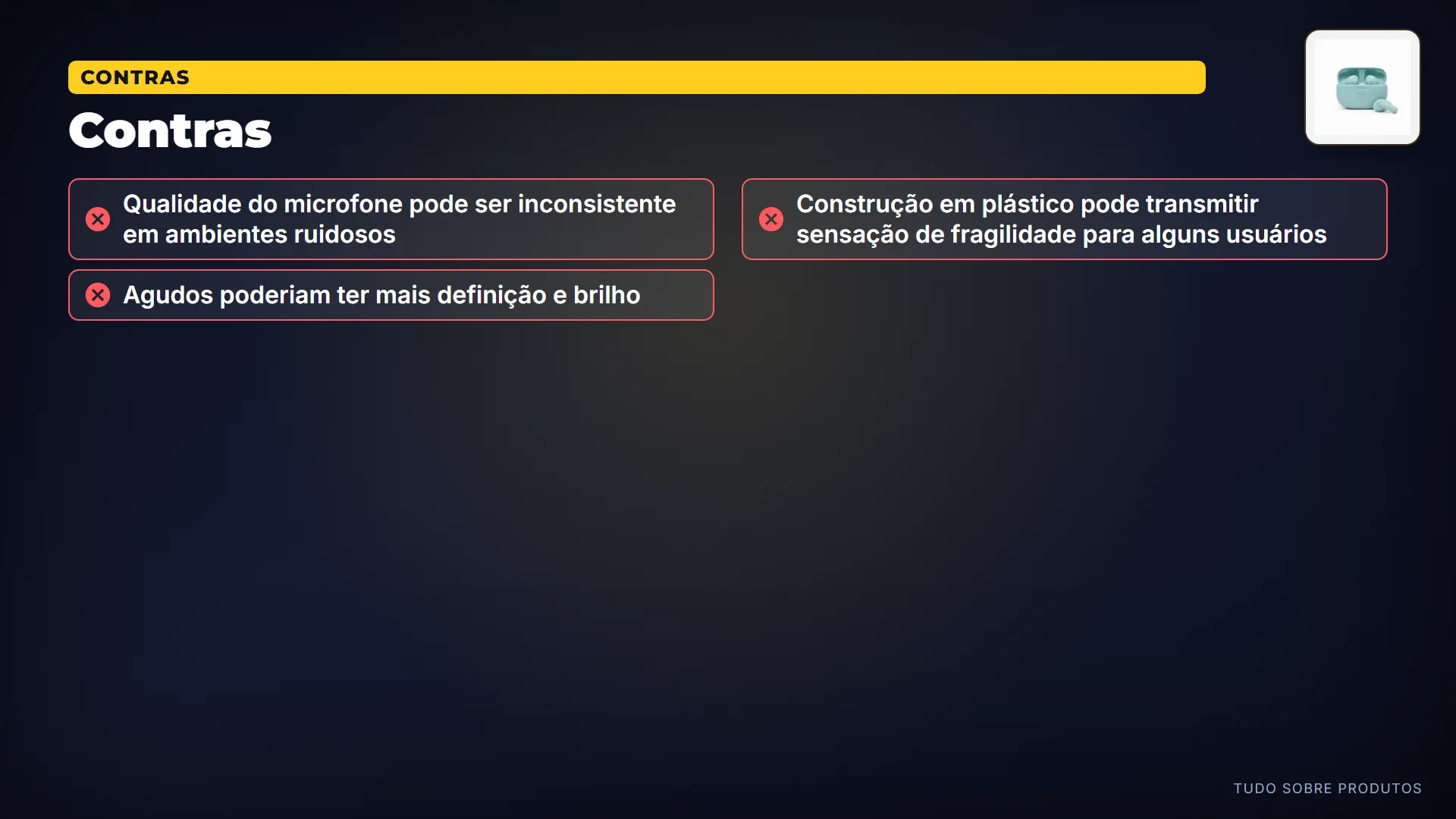 Contras: Mas nem tudo é perfeito no Wave Beam 2.