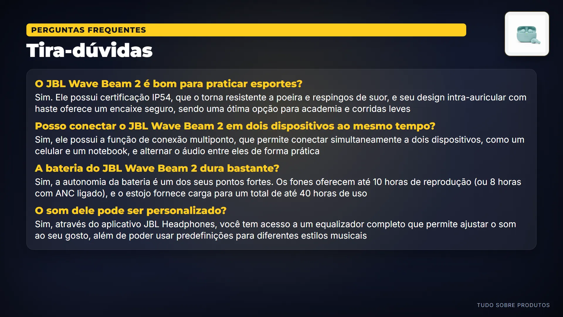 Tira-dúvidas: Dúvidas comuns giram em torno da qualidade do microfone e da real eficácia do ANC em ambientes muito barulhentos.