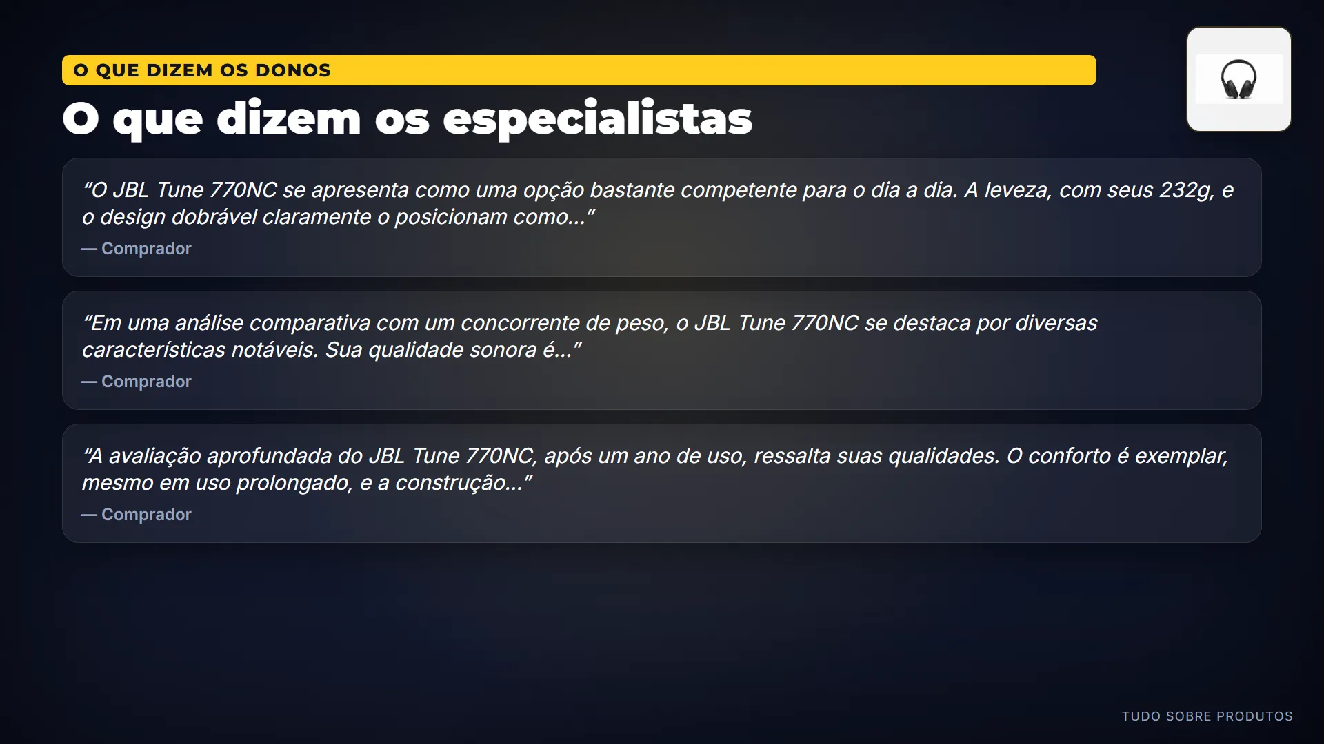O que dizem os especialistas: Analisamos 17 vídeos sobre ele.