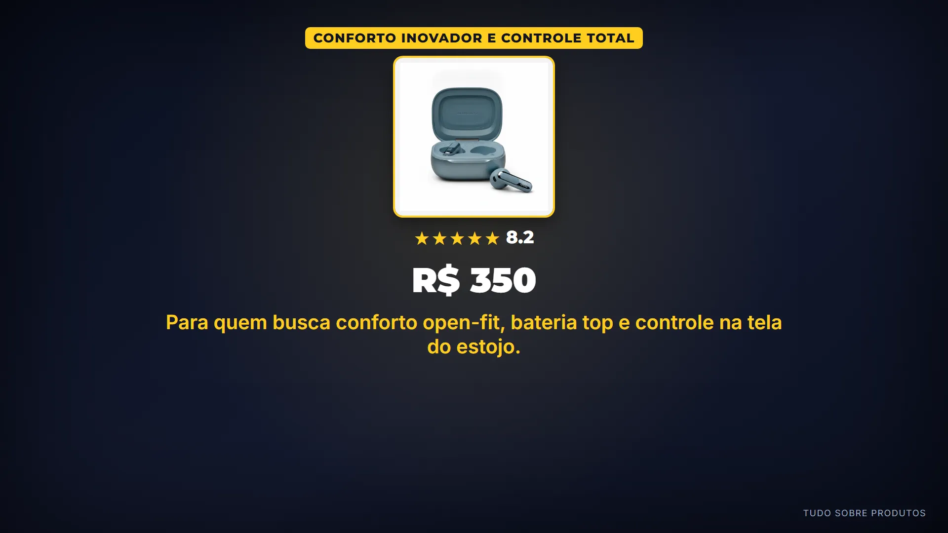 Conforto Inovador e Controle Total: Sim!