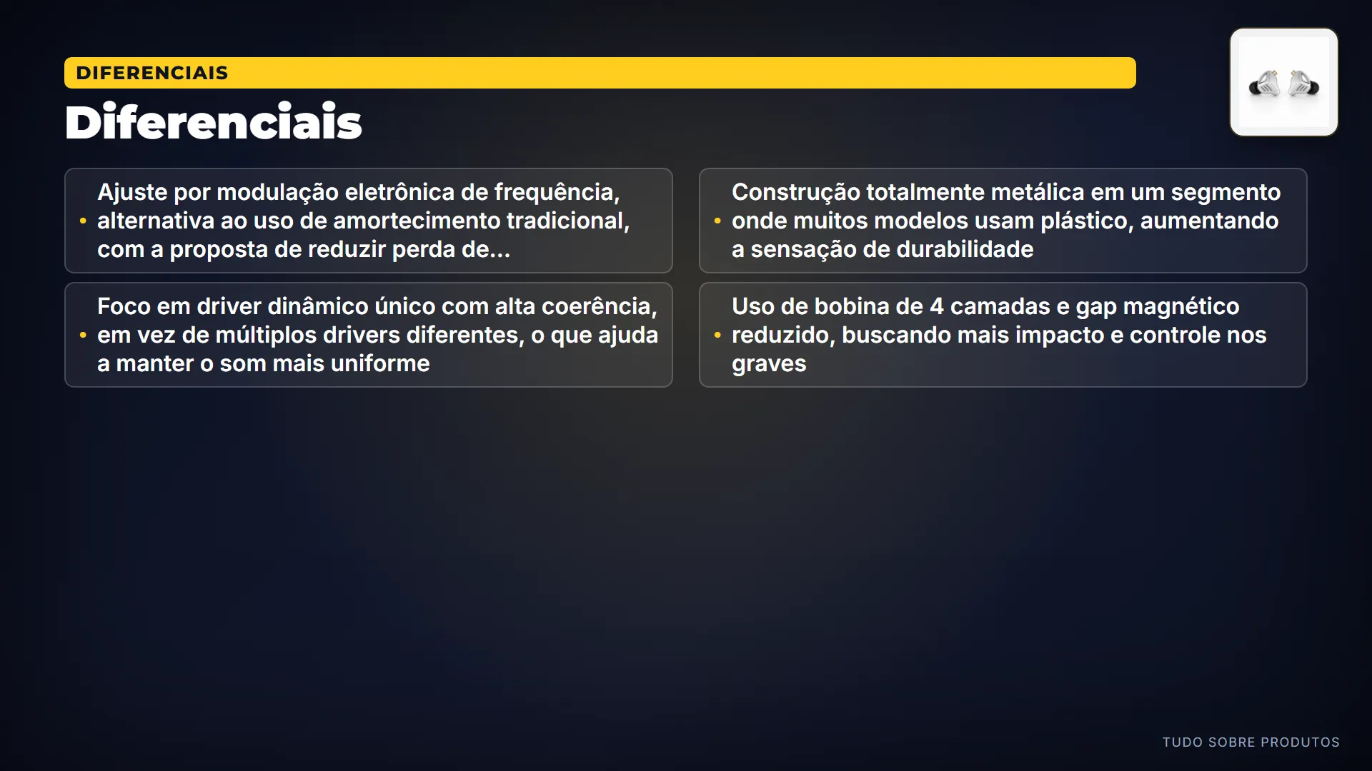 Diferenciais: O que o diferencia?