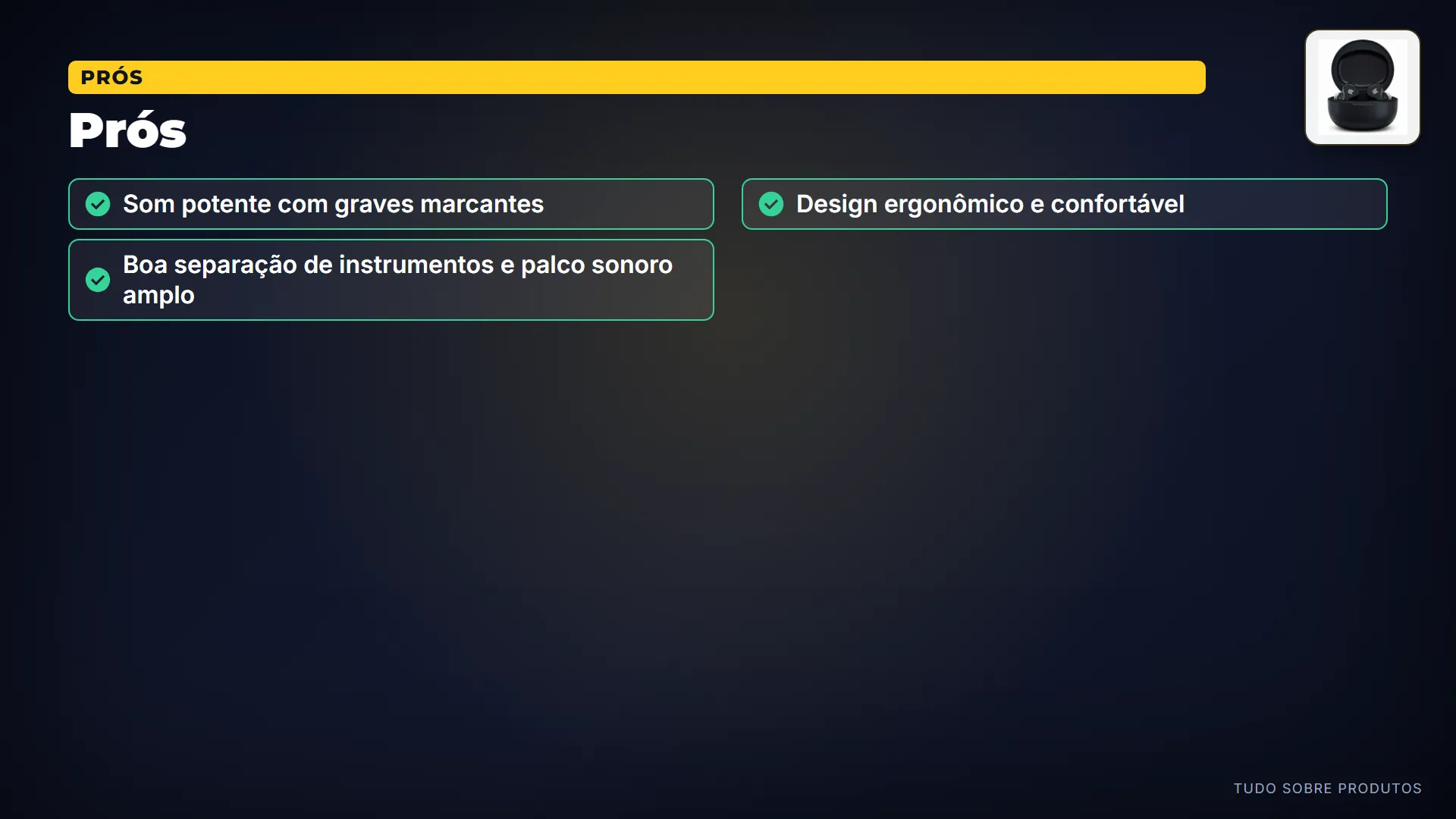 Prós: Entre os pontos fortes, o KZ Z1 Pro entrega som potente com graves marcantes, boa separação de instrumentos, palco sono…