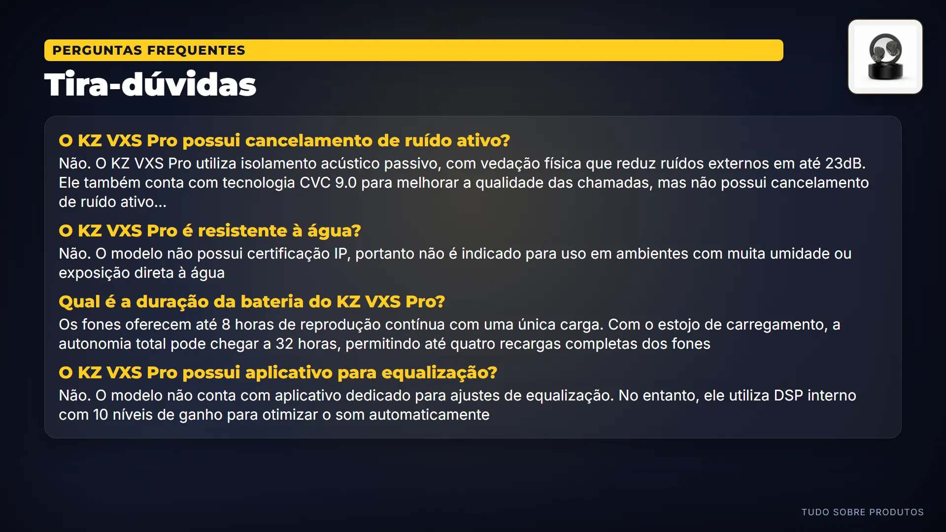 Tira-dúvidas: Uma dúvida comum é sobre a bateria: ela dura 8 horas por carga, com mais 32 horas no estojo, totalizando 40 horas de us…