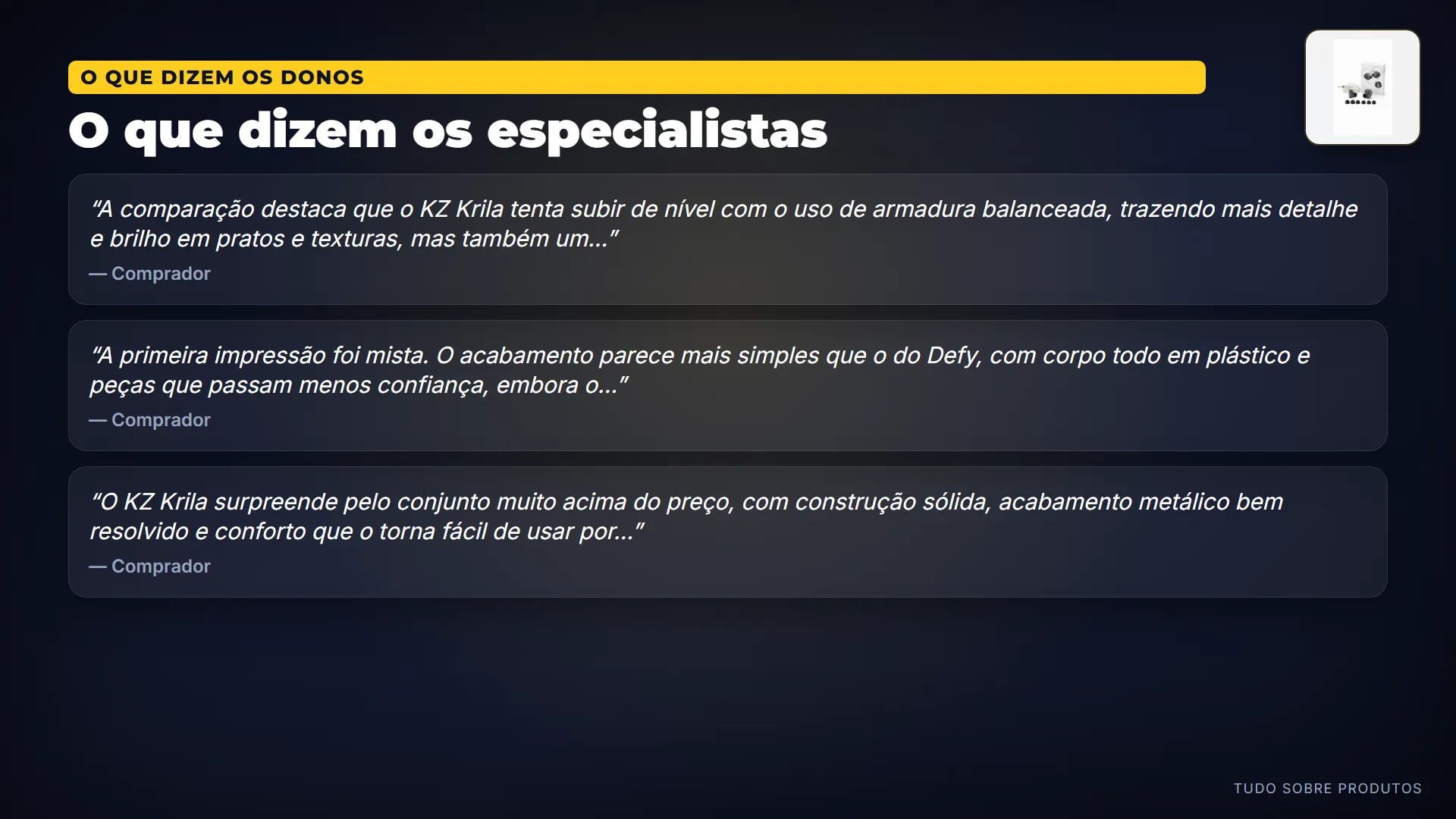O que dizem os especialistas: Analisamos 17 vídeos sobre ele — e o consenso é positivo.